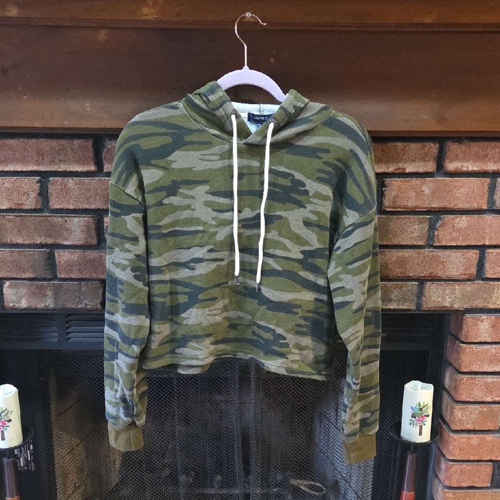 Forever 21 Camo  Hoodie